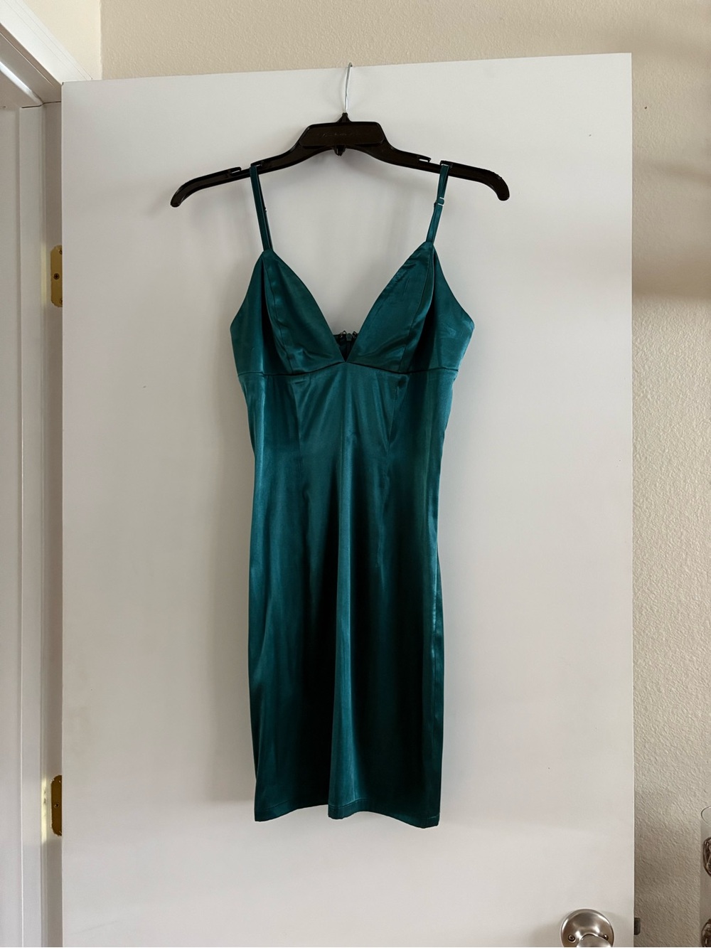 Tiger Mist Turquoise Mini Dress